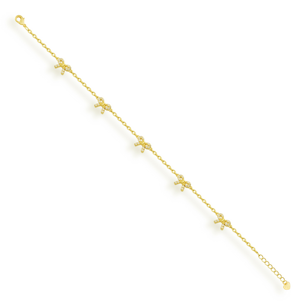 Gilded Bow Bracelet